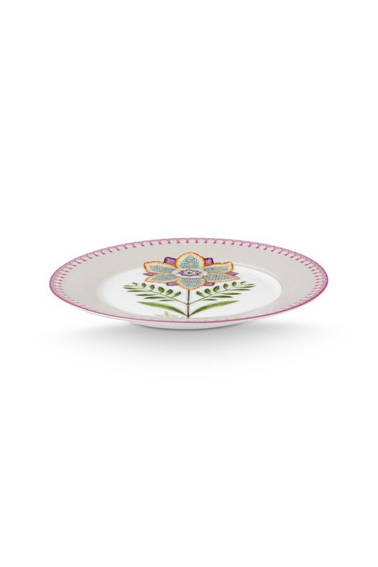 Plate Lily&Lotus Off White 21cm