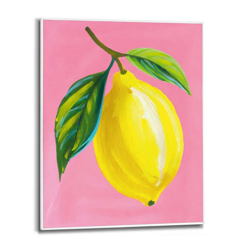Cuadro Slim Marco Juicy Lemon 50x40