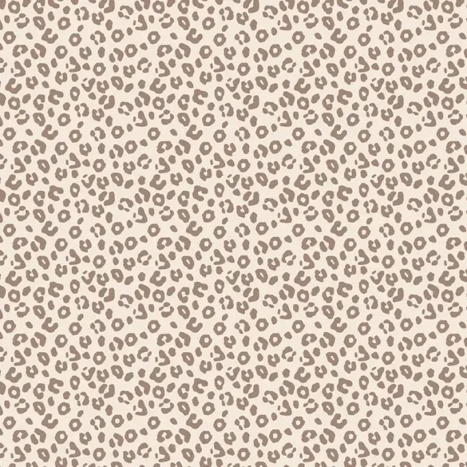 Baby hat mini leopard print