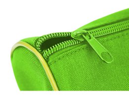 Trousse à stylo Kangaro ronde 20x8,5cm vert