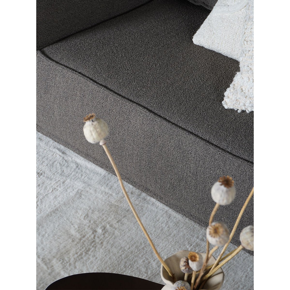 Tappeto Velluto Beige - 160 x 230 cm