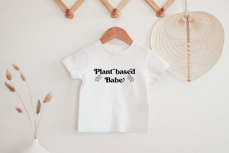 Børne T-shirt â€¢ Plant Based Babe