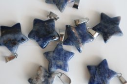 Star pendants made of gem!