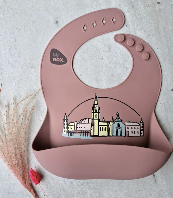 Silicone Bib Breda Burlwood