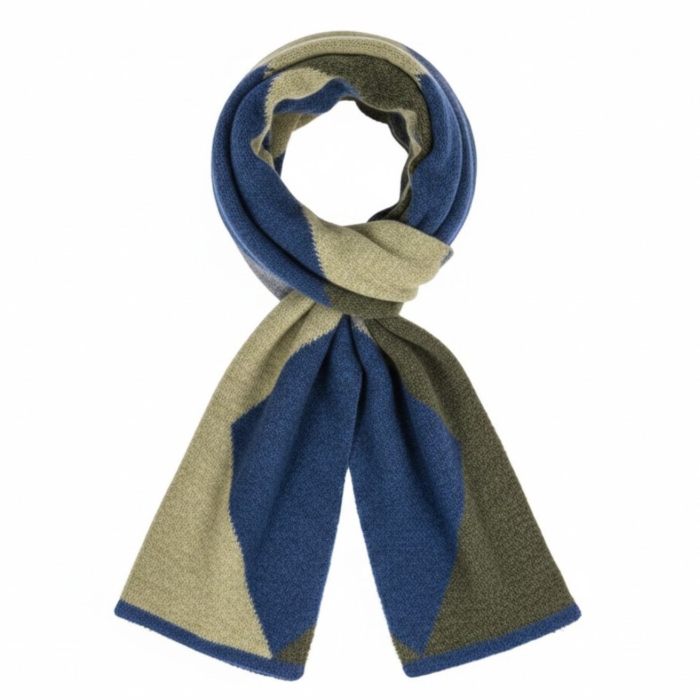 bleu/kaki/amande