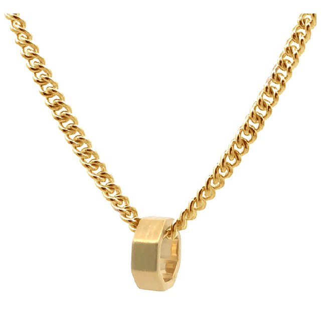 Hexagon necklace