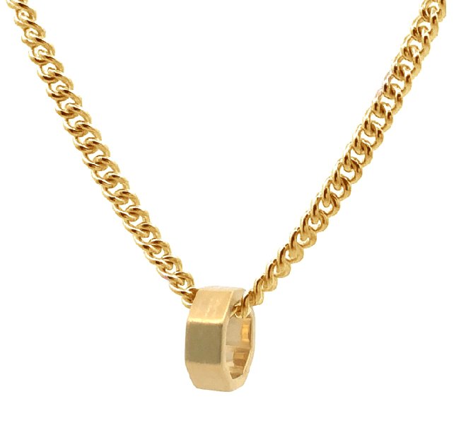 Hexagon necklace