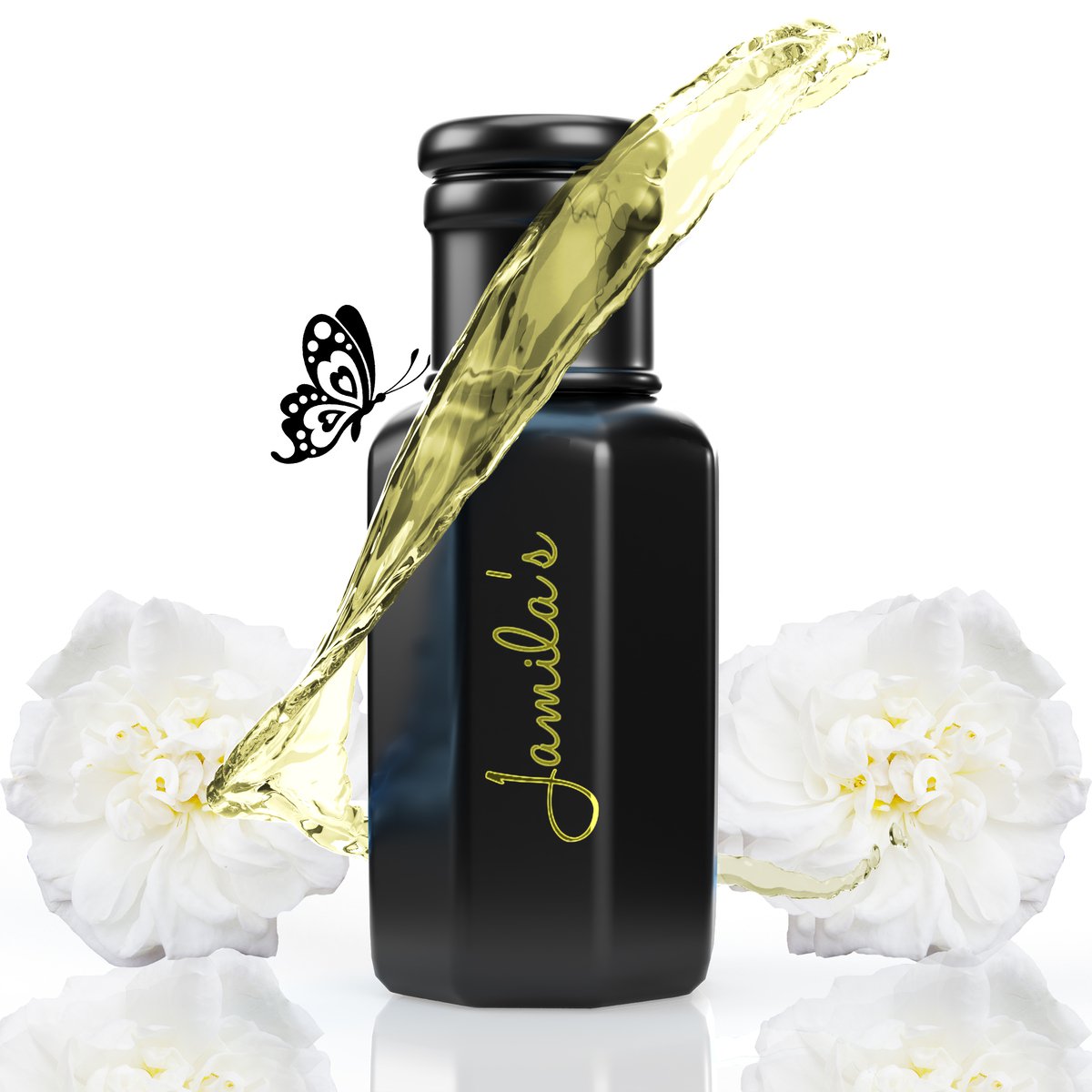 Musc blanc – Huile de parfum douce | Sans alcool | 10 ml