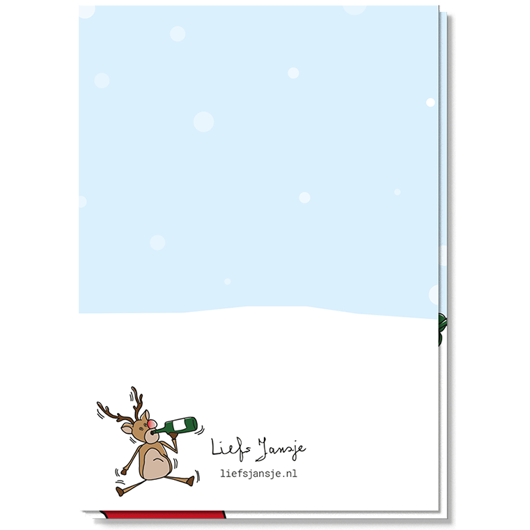 Cartes de Noël folles | nez rouge