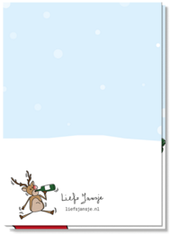 Cartes de Noël folles | nez rouge
