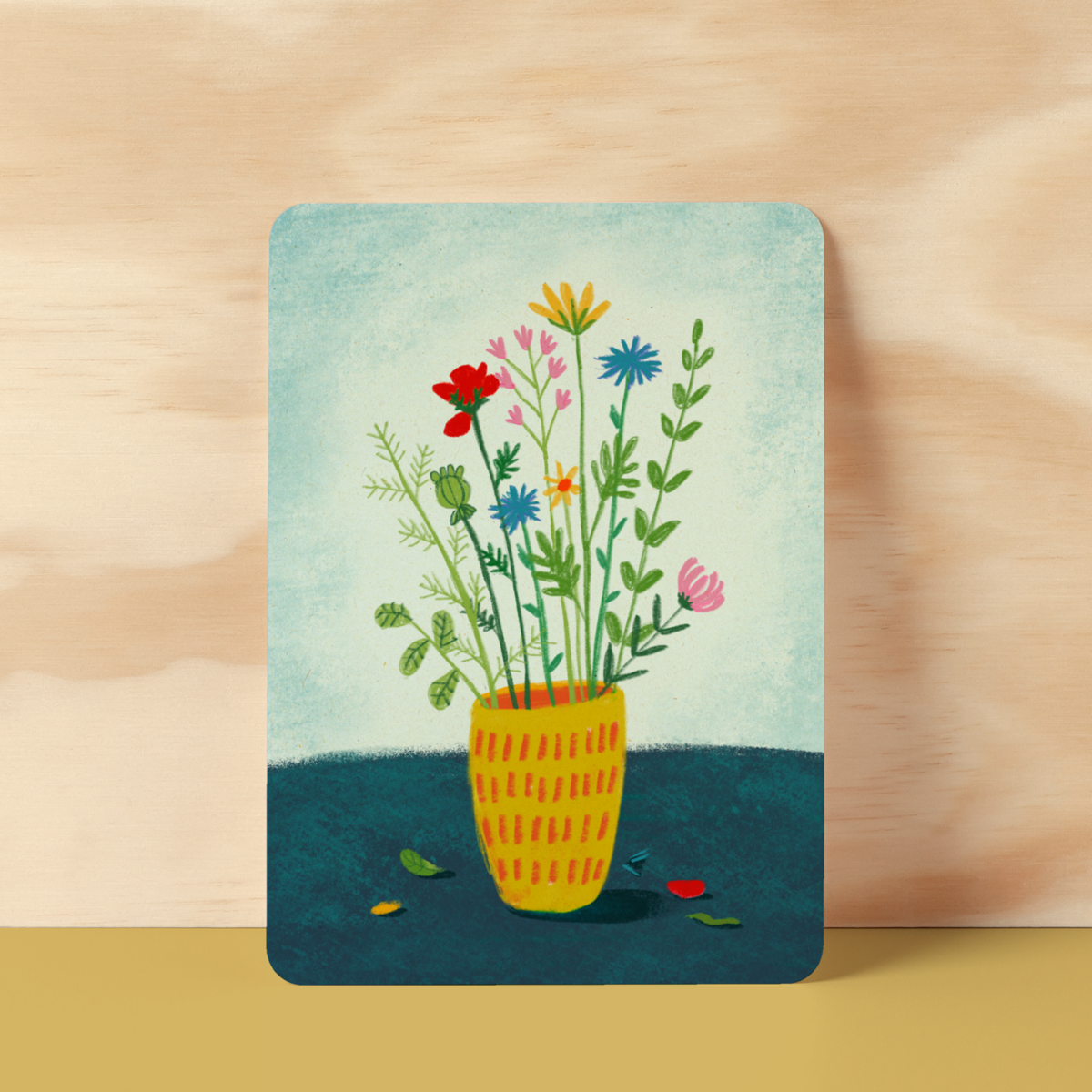 Postcard |  Field flowers