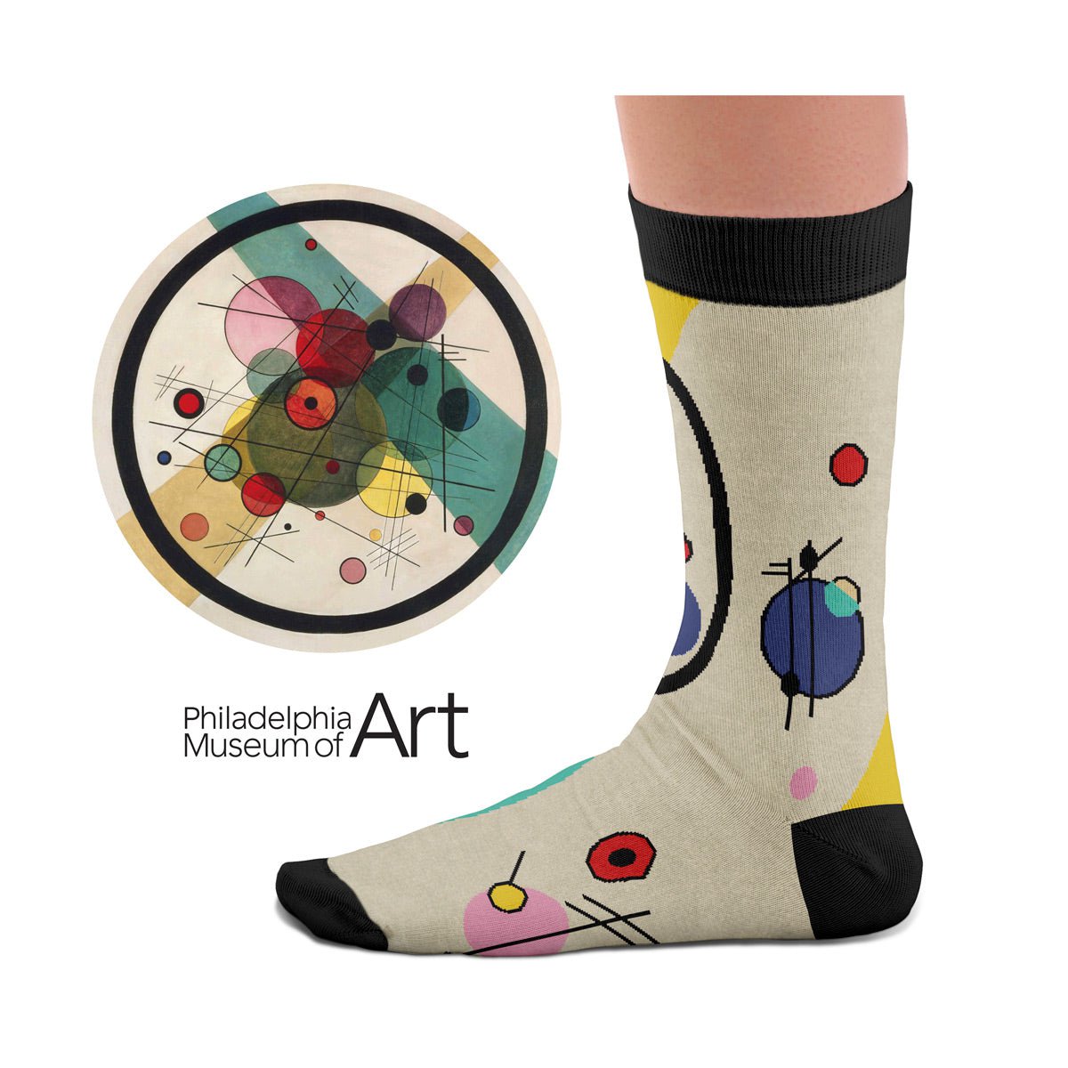 Cercles dans un cercle Chaussettes