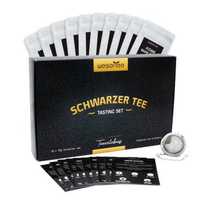 T-proefset - Schwarzer Tee