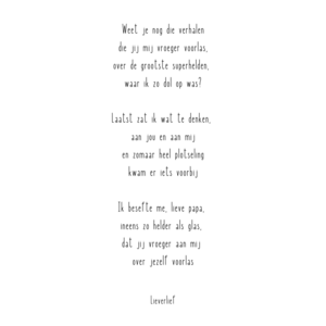Lieber Vater