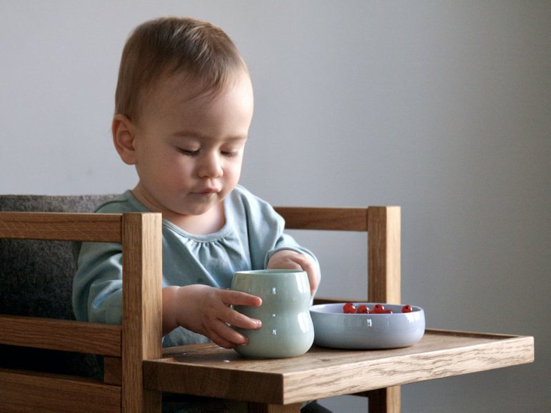 Children's tableware set (cup and bowl)