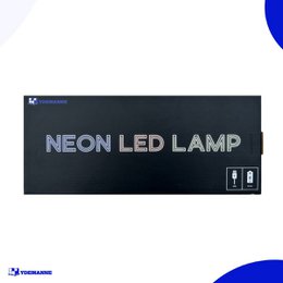 Neonlampe - Lynblå - USB eller batterier - 34 x 13 cm