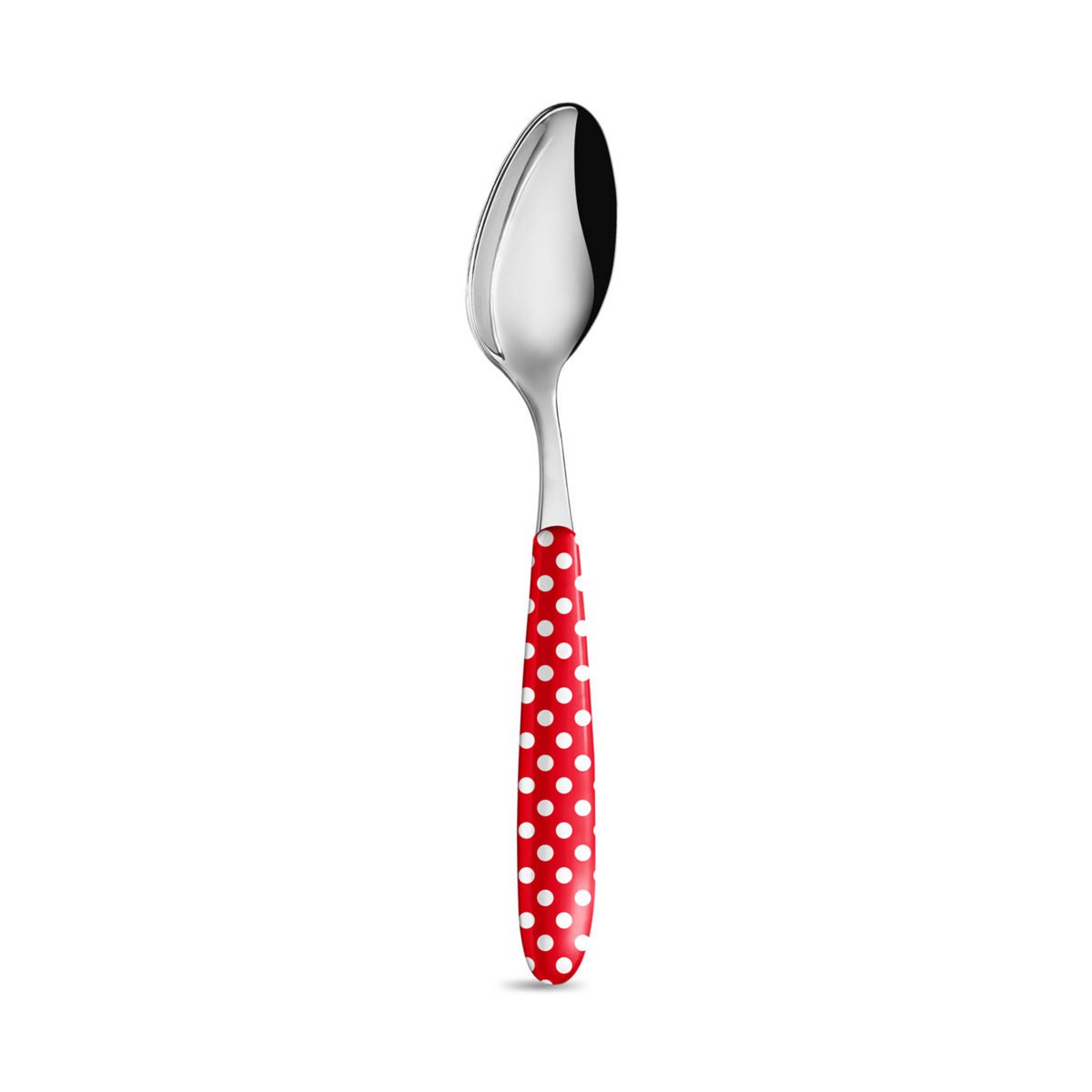 Cucchiaio Rosso con puntini 20 cm