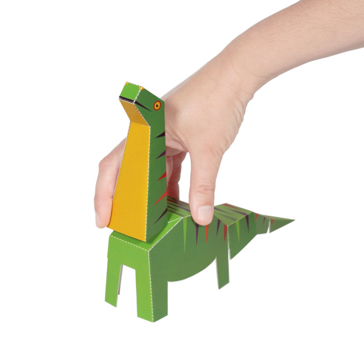 Jouets en papier dinosaures