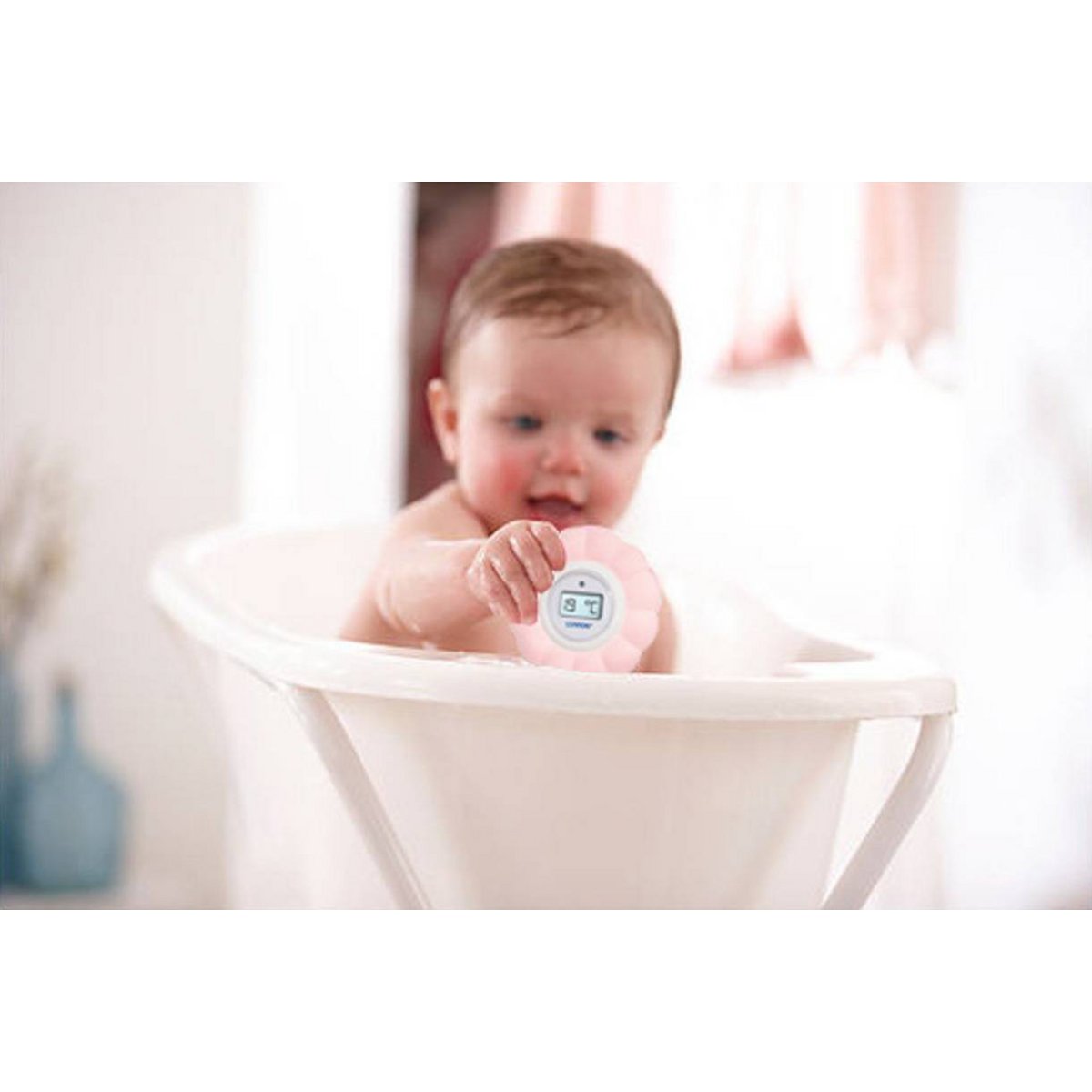 Bath thermometer pink