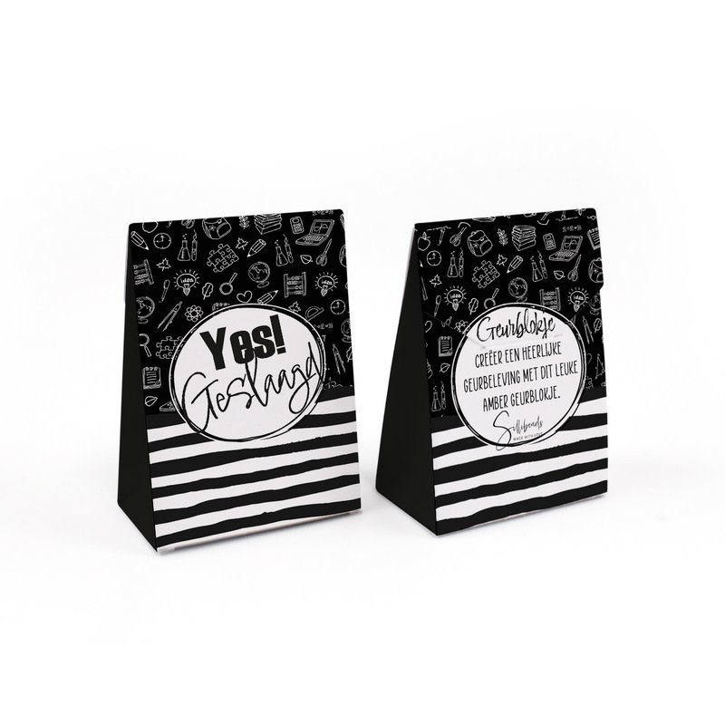 Amber cube packaging - Yes, passed! (without amber cubes)