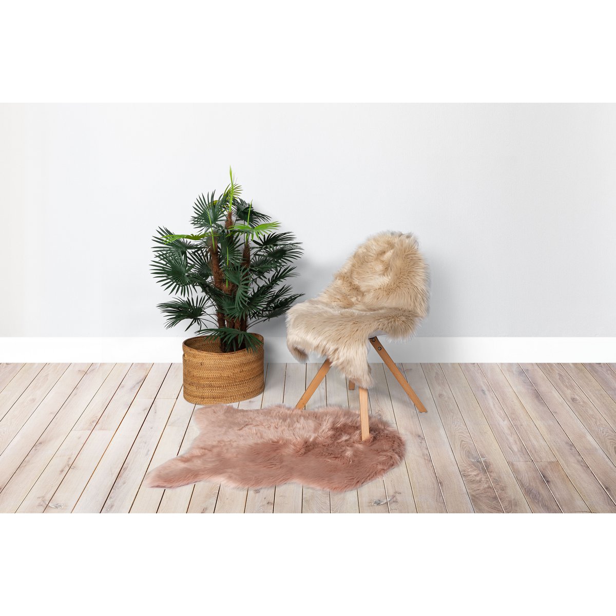 Tapis PEAU DE MOUTON - 60x90 cm