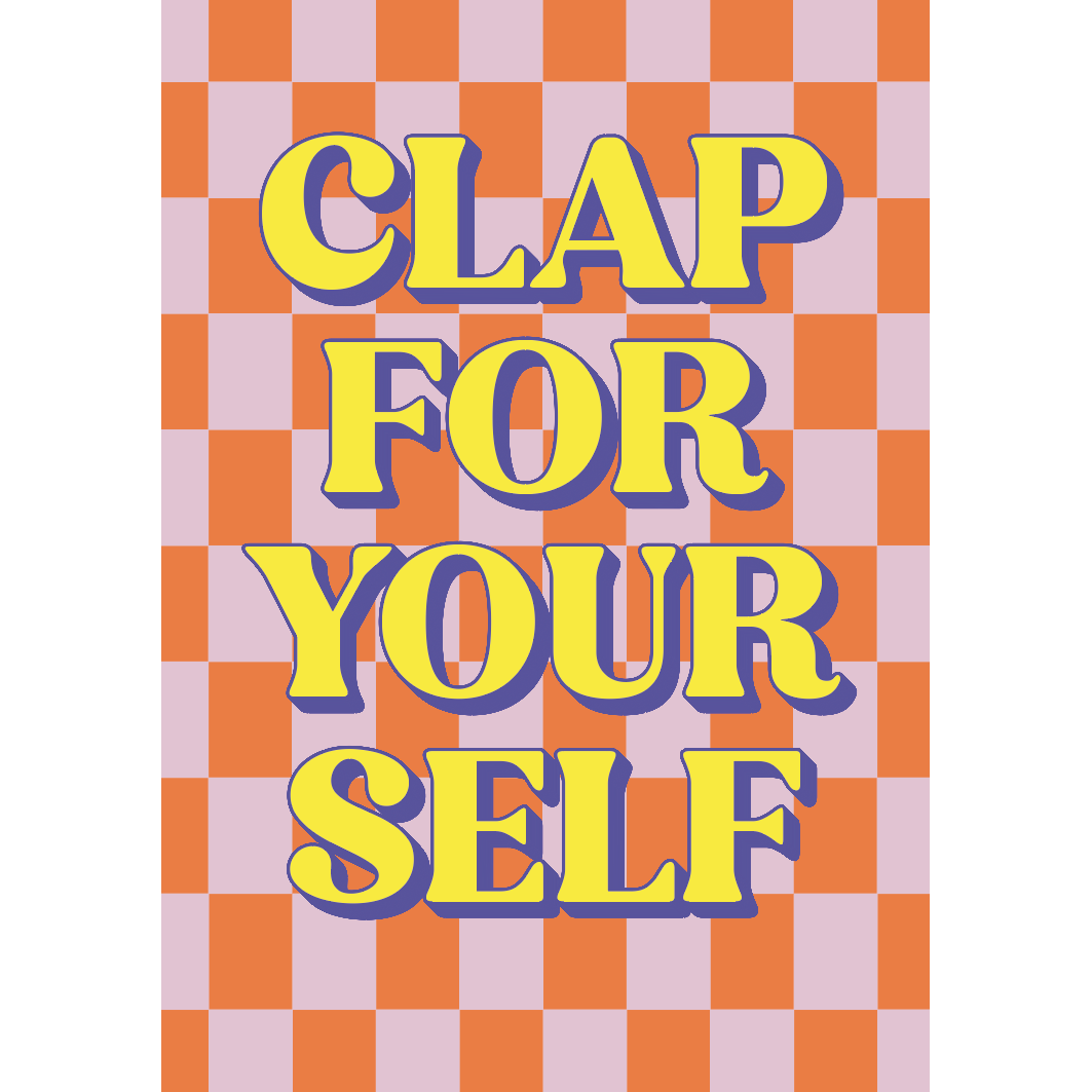 Ansichtkaart clap