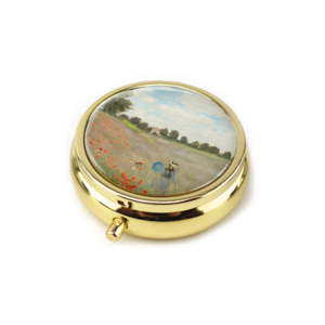 Pillbox , Monet, Field of poppies