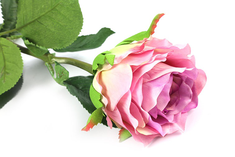 Kunstbloem Rosa rood- L8B8H70CM