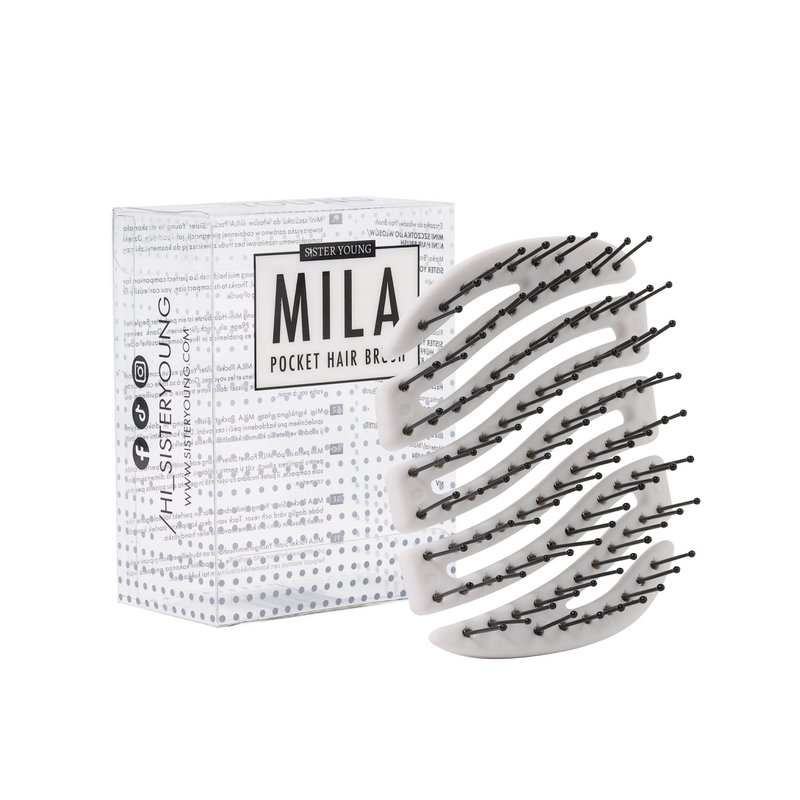 Sister Young l MILA - mini spazzola con punte in nylon