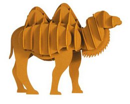 Modelo de papel 3D - Camello