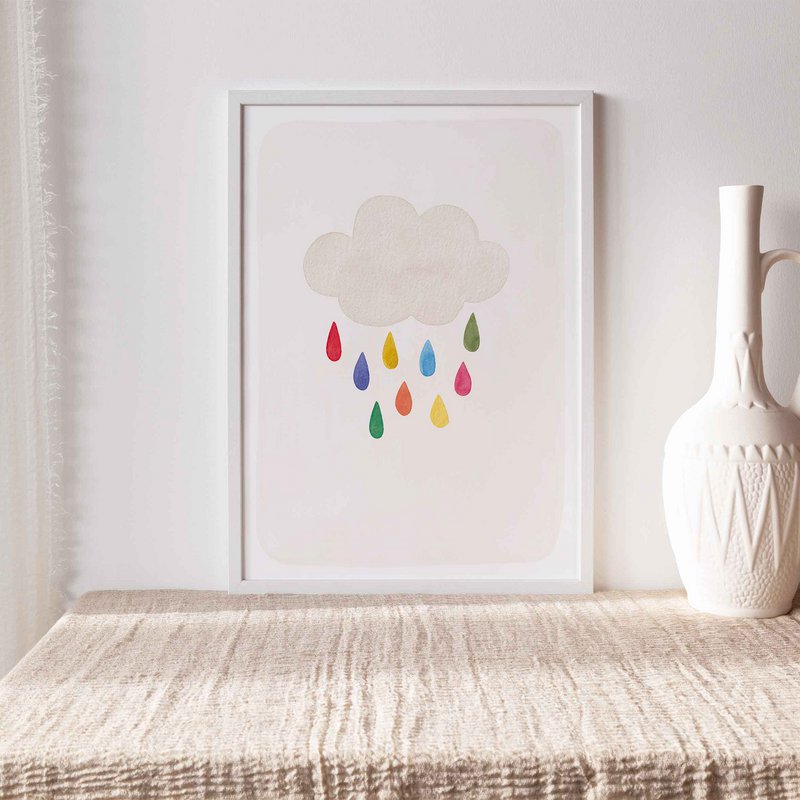 Stampa d'arte "Bunte Wolke" | dimensioni diverse