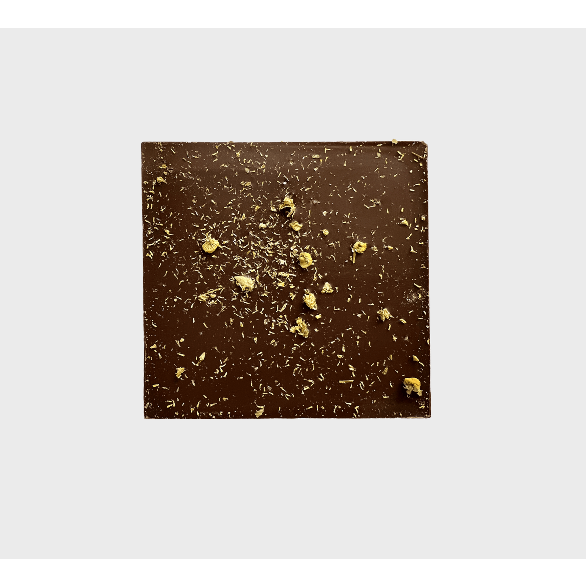 Gekonfijte Kamillechocolade 49%