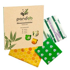 Beeswax Wraps | Starter Set | 3 sizes