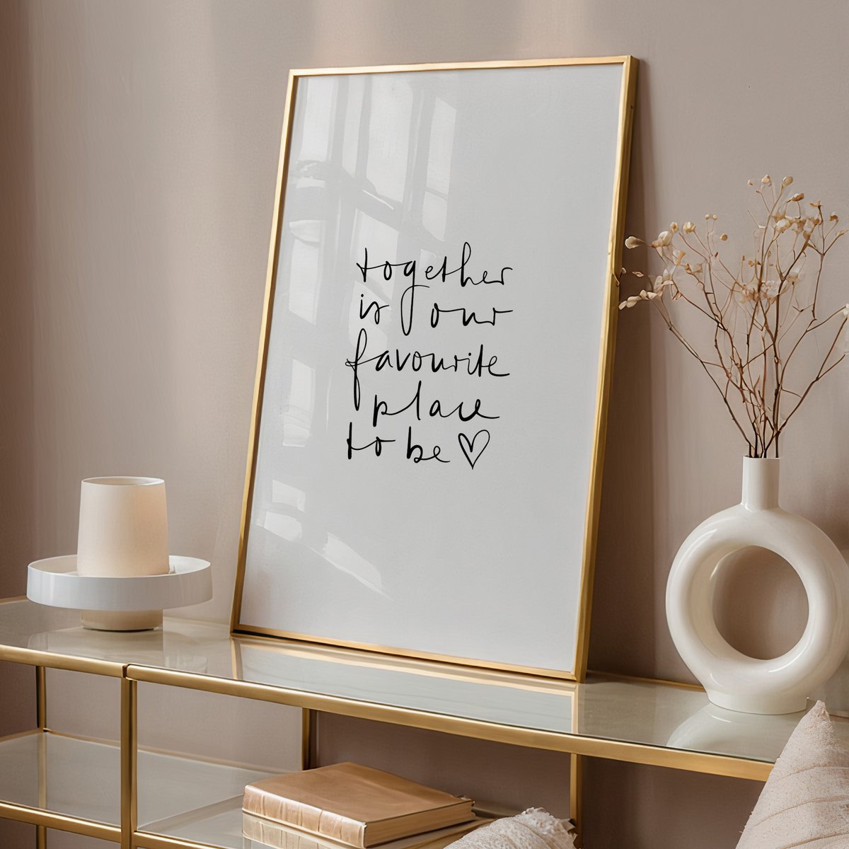 Poster: Together is our favourite place to be