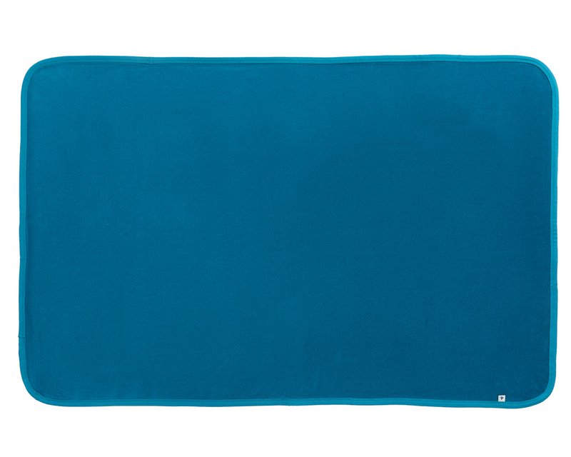 2171 OB | Nicky blanket - ocean blue