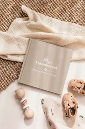 Fyllbooks My maternity visit book - Linen Taupe