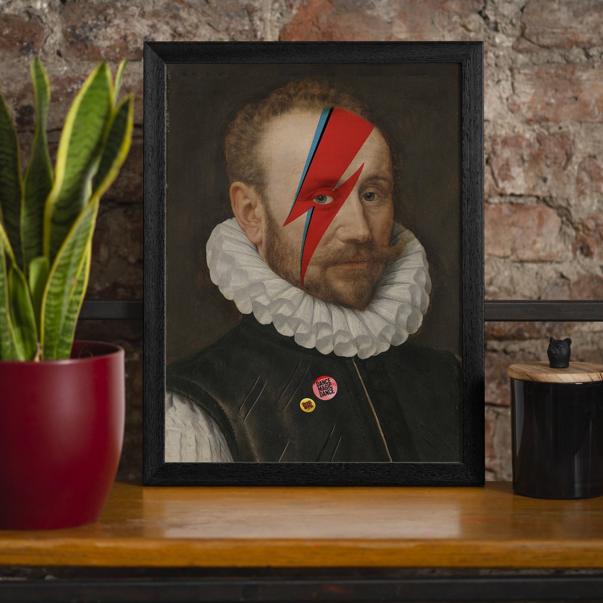 Impresión rebelde de Bowie