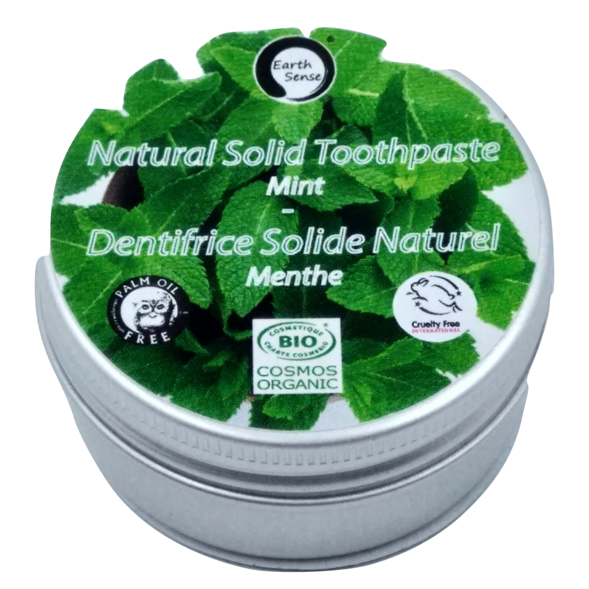 Dentifricio solido certificato organico naturale - uso quotidiano