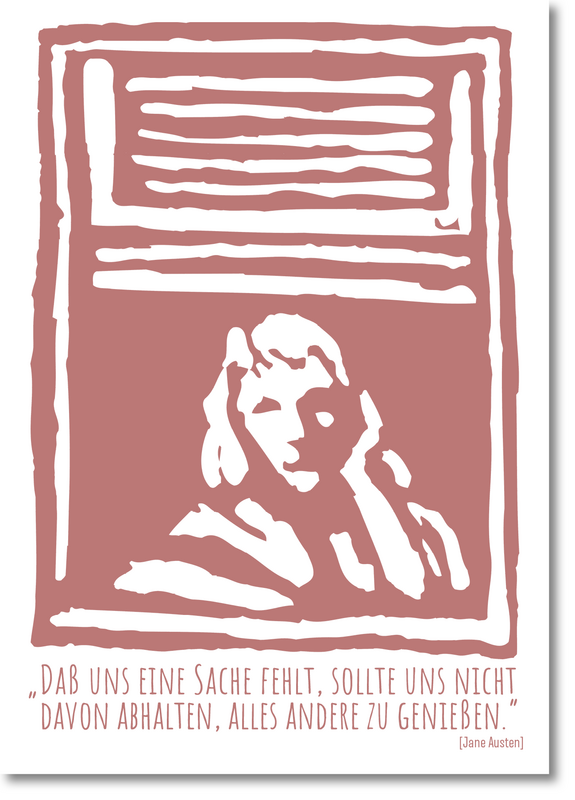 Carte postale « Plaisir »