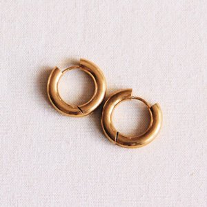 EA516: RVS breed creool 16mm - goud