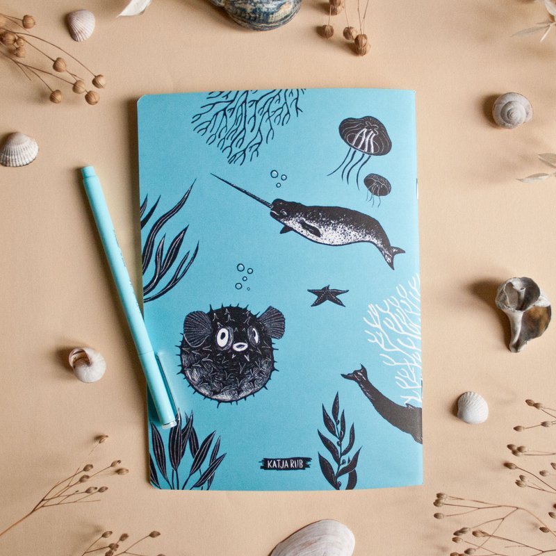 Carnet | Animaux sous-marins A5