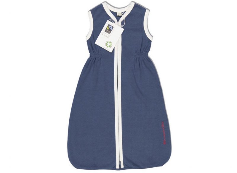 Sleeping bag Navy - natural