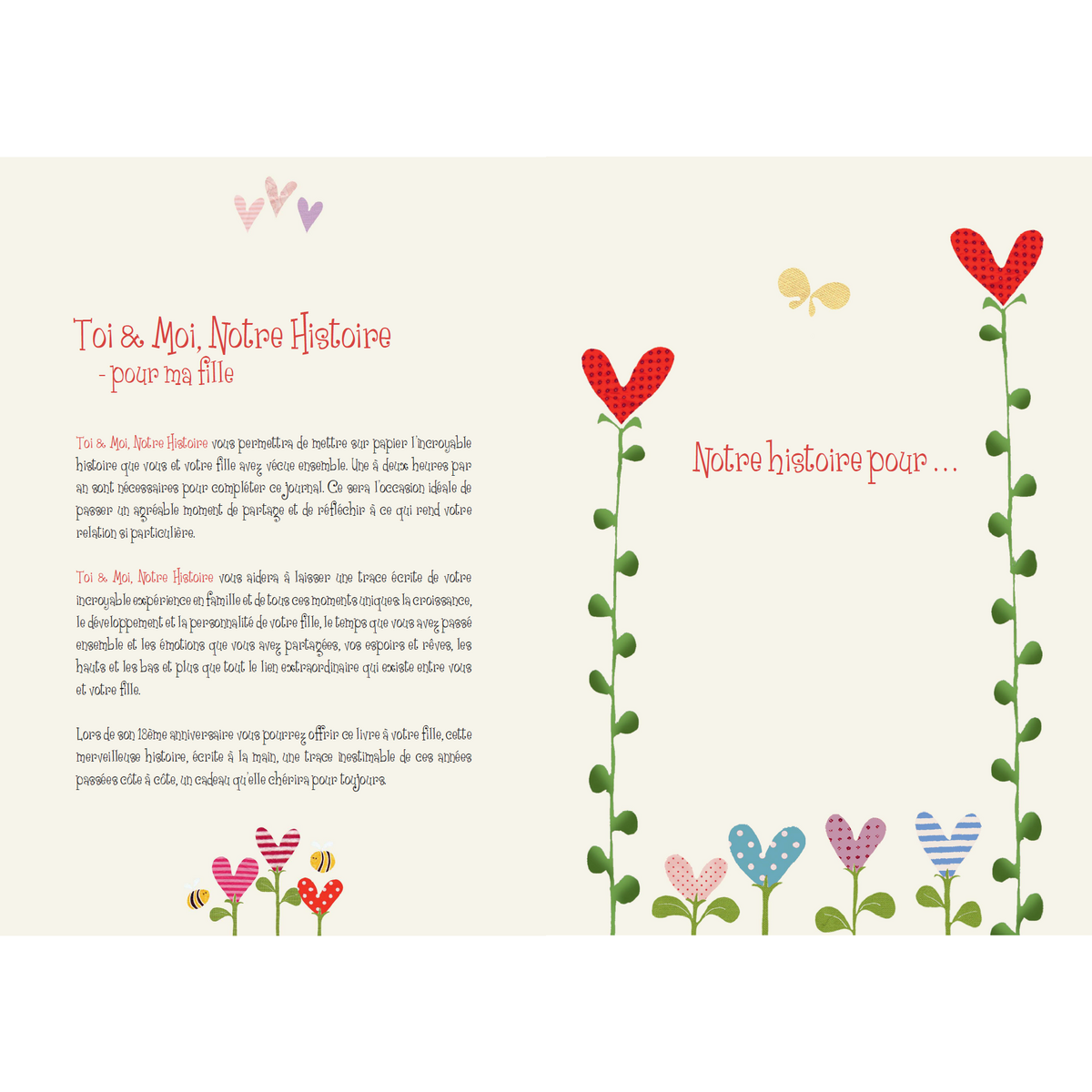Tú y yo, nuestra historia - Para mi hija - Regalo para nuevas mamás