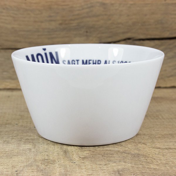 Porcelænsskål Hej