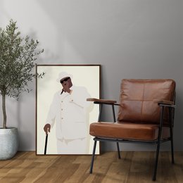 Poster "Notorious BIG" - A4 & 30x40cm - Art print