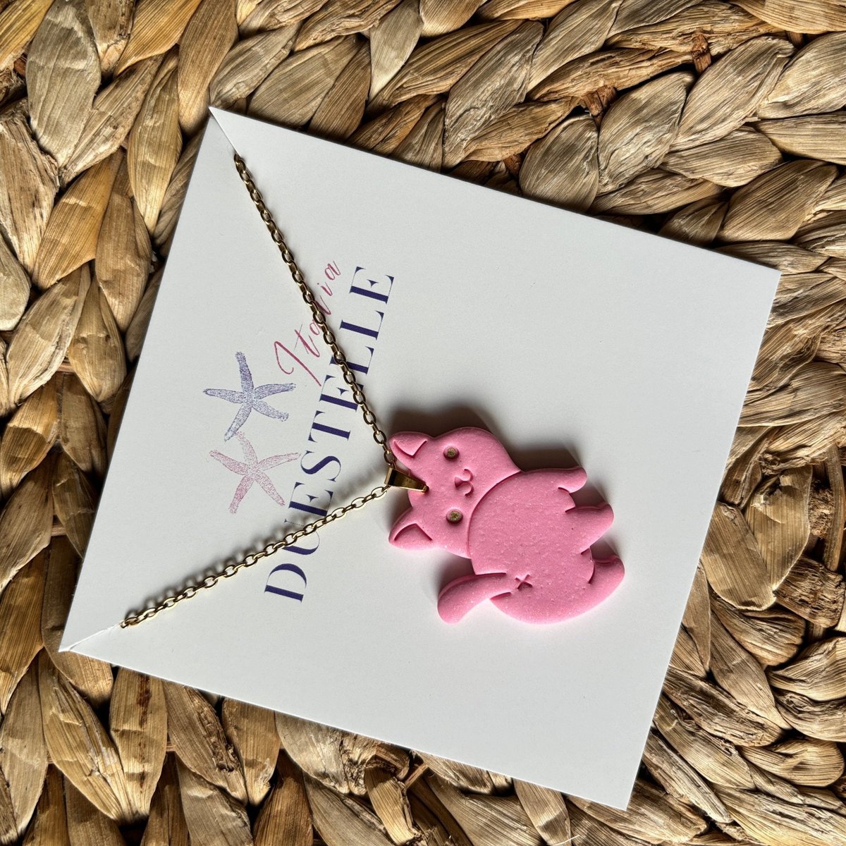 MEOW MAGIC – Girl's Necklace with Gold Cat
