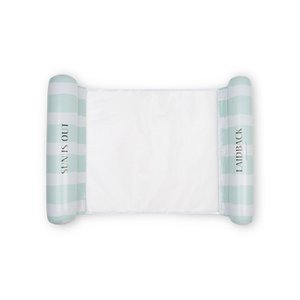 Water Hammock - Green - Resort Stripe