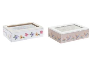 INFUSIONS BOX MDF 23X15X7 TROPIC GARDEN 2 ASSORTMENTS. PC193013