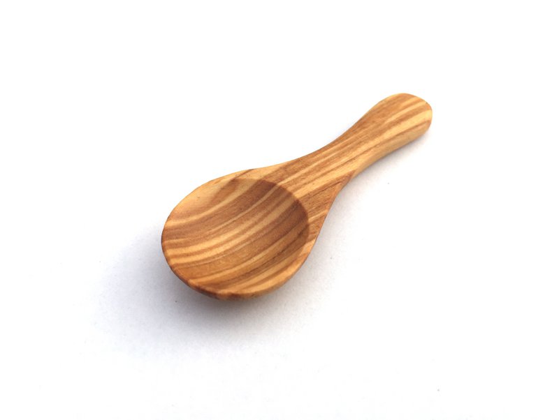 Mini spoon 6 cm made of olive wood