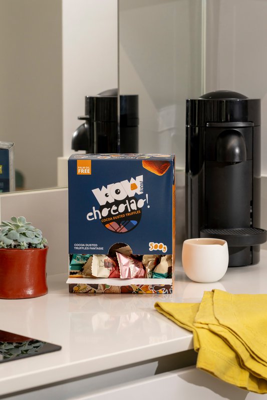 Tartufi confezionati singolarmente GUSTI MISTI - Scatola dispenser 500g